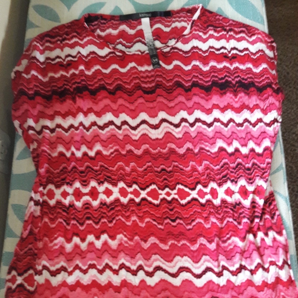 5/$10 Kensie Pink blouse